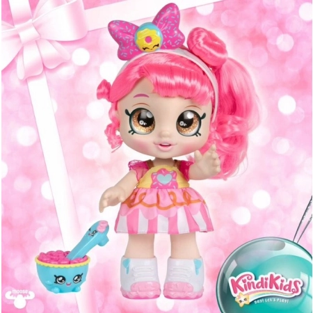 Kindi Kids Donatina Lalka + Akcesoria TM TOYS